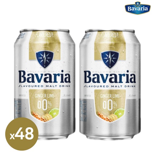 바바리아 진저라임 330ml 48캔 논알콜 맥주 무알콜 맥주맛 음료 해외 수입 맥주