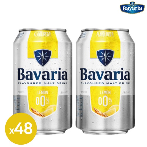 바바리아 레몬 330ml 48캔 논알콜 맥주 무알콜 맥주맛 음료 해외 수입 맥주
